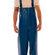 TINGLEY Blue Eclipse„¢ Overall, Blue, PVC On Nomex®, 5XL O44041.5X